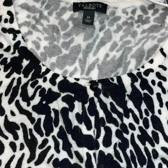 TALBOTS size Medium cardigan sweater - Picture 2 of 4